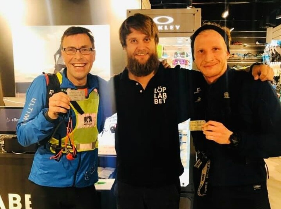 32 løp Löplabbets Allehelgensultra fra Drammen til Sandvika Svein-Erik_Bakke_John_Aslak_Bø_John_Aslak_Bø_Preben_Hafnor.jpg