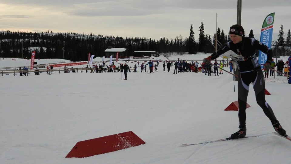 Ulvensøen og Heimdal med sprintseier under Norgescup i ski-o på Beitostølen Anna Ulvensøen.jpg