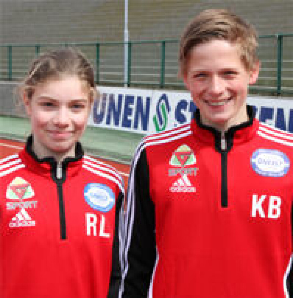 Sterk 600 m løping i Fanalekene. lfl12-ingress