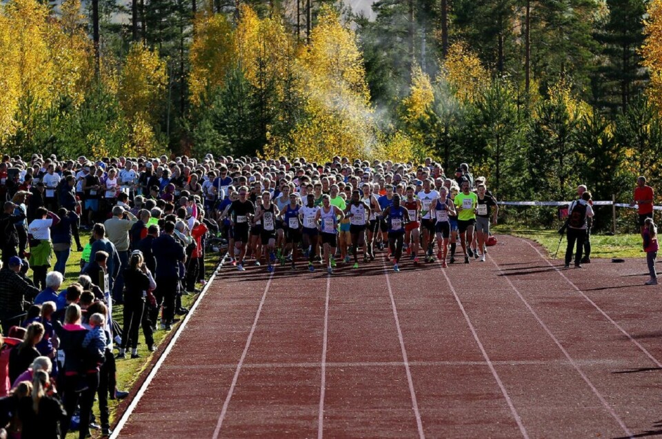 Fra starten 10 km på Furumo Idrettspark i 2017. (Foto: Bjørn Hytjanstorp) Fra starten 10 km på Furumo Idrettspark i 2017. (Foto: Bjørn Hytjanstorp)