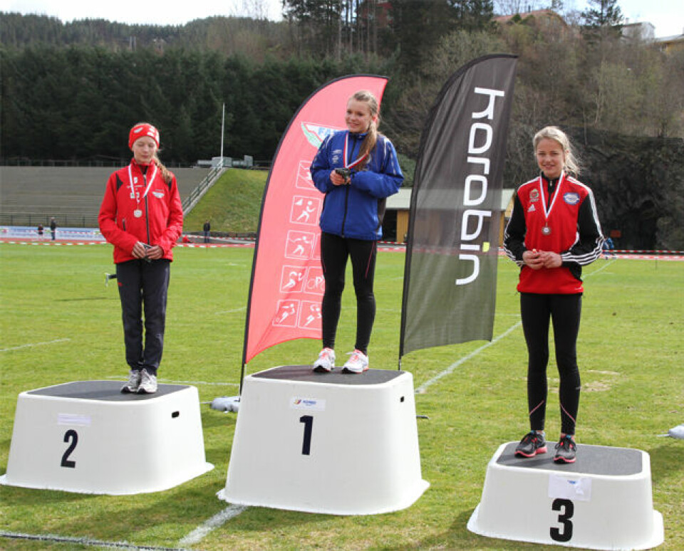 Sterk 600 m løping i Fanalekene.