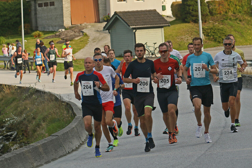 Gloppen Halvmaraton vert i år arrangert laurdag 2. oktober. (Foto: Svein Hjelmeset) Gloppen Halvmaraton vert i år arrangert laurdag 2. oktober. (Foto: Svein Hjelmeset)