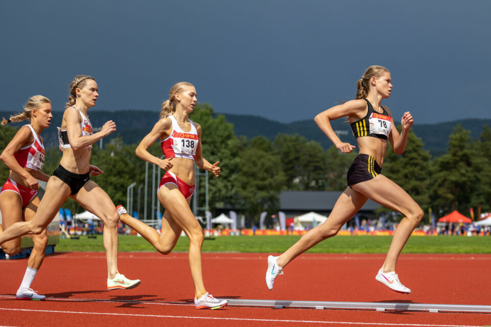 Hedda Hynne sikret seg NM-tittelen på 800-meter med minst mulig krefter 78 siden 8U3A9938.jpg