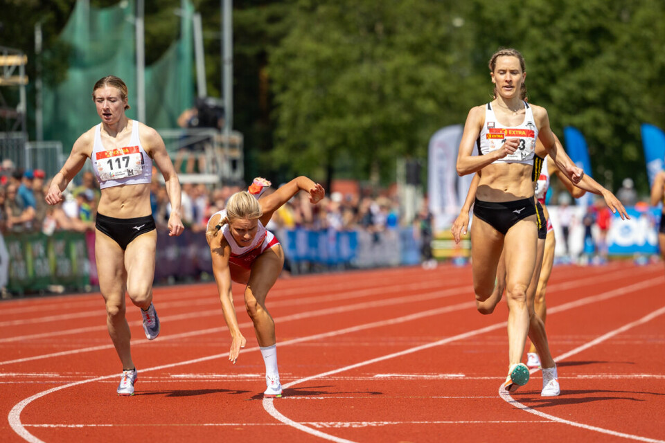 Hedda Hynne sikret seg NM-tittelen på 800-meter med minst mulig krefter 144 fall 8U3A0003.jpg