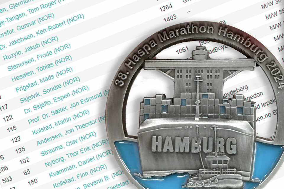 Det var mange norske løpere på plass i Hamburg i helgen. (Illustrasjon: Tom-Arild Hansen) Det var mange norske løpere på plass i Hamburg i helgen. (Illustrasjon: Tom-Arild Hansen)
