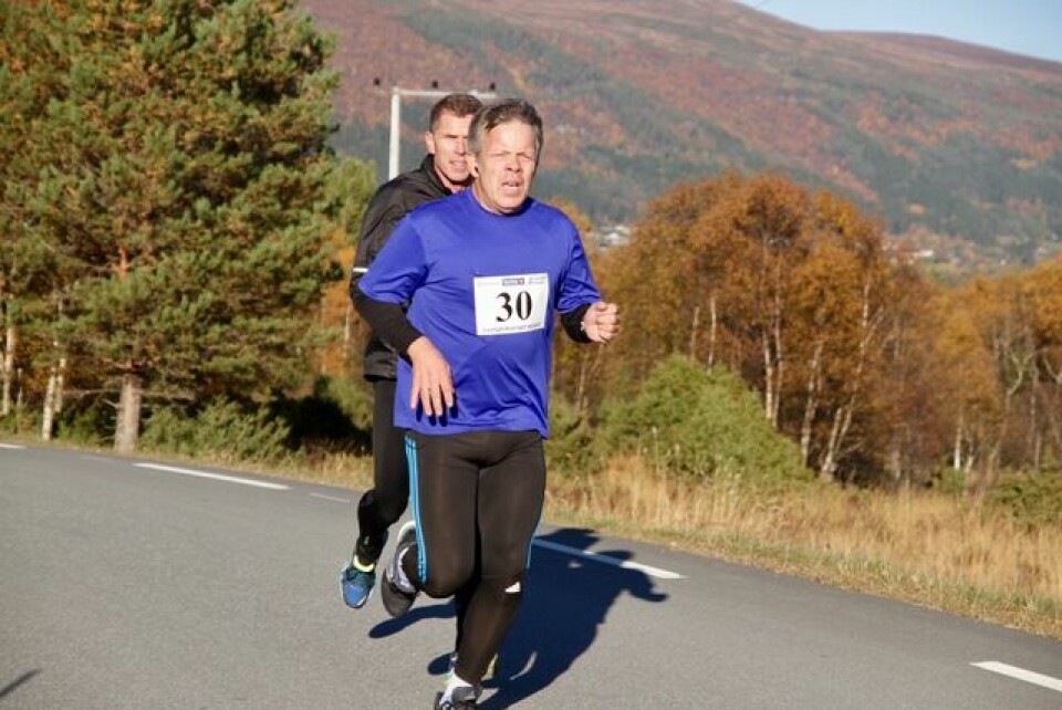 Olger Pedersen var raskest rundt Snipsøyrvatnet Jan_Einar_Roos