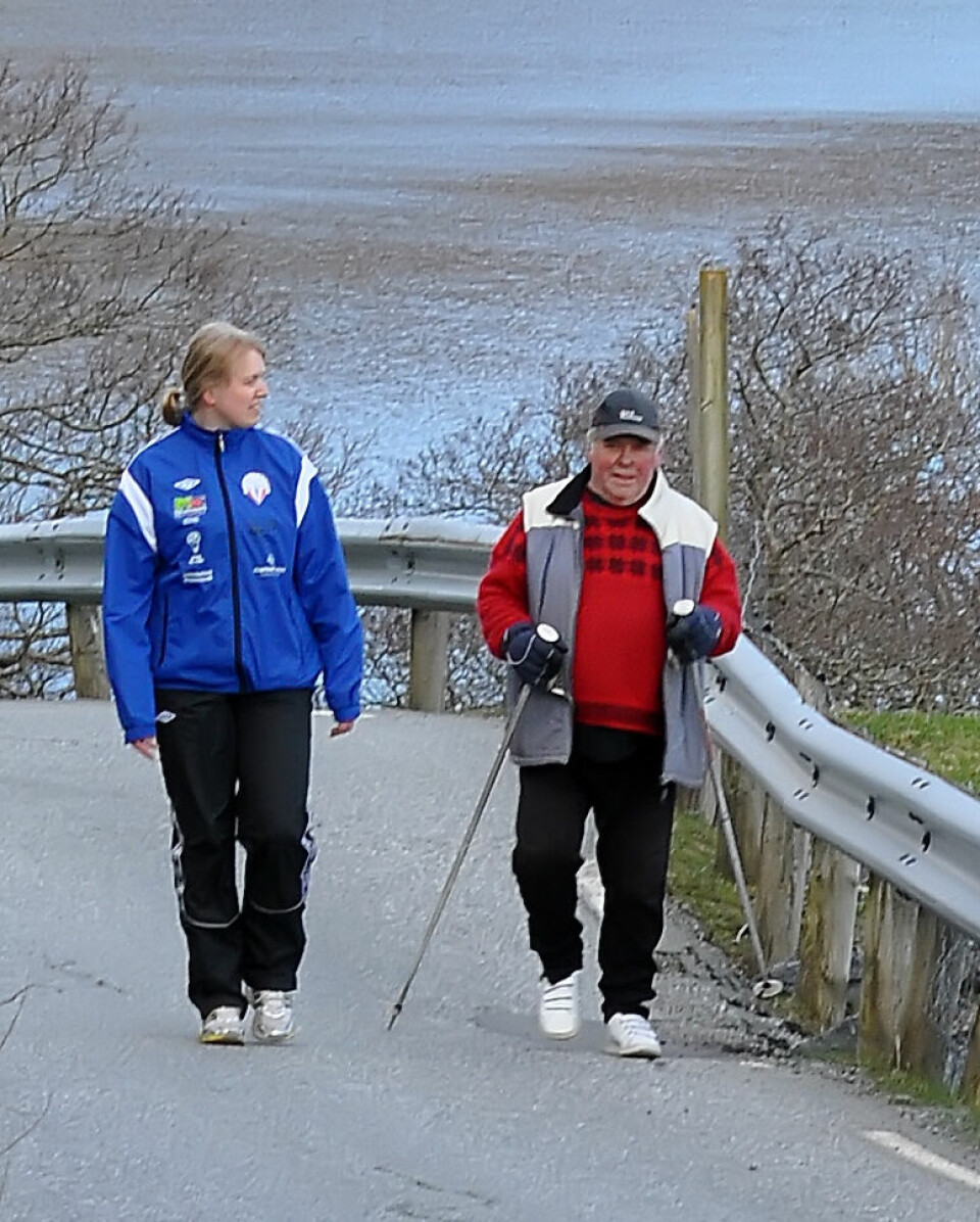 Maryna Novik sette rekord i jubileumsløpet Trongjo Opp Hjallis og Elin.jpg