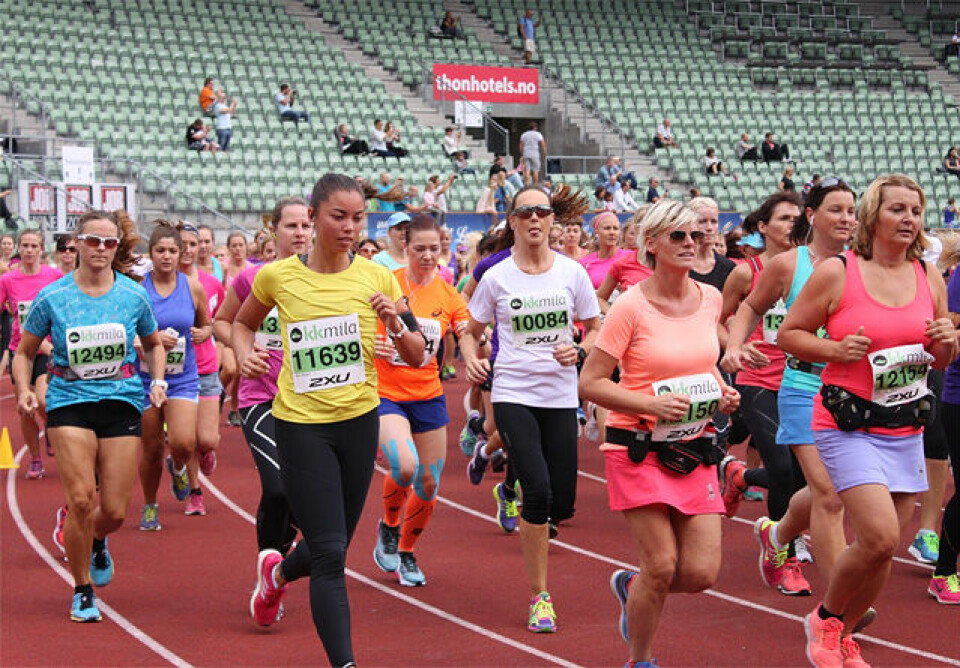 5569 løp 5 eller 10 km i KK-mila i Oslo Hovedfeltet_ingress