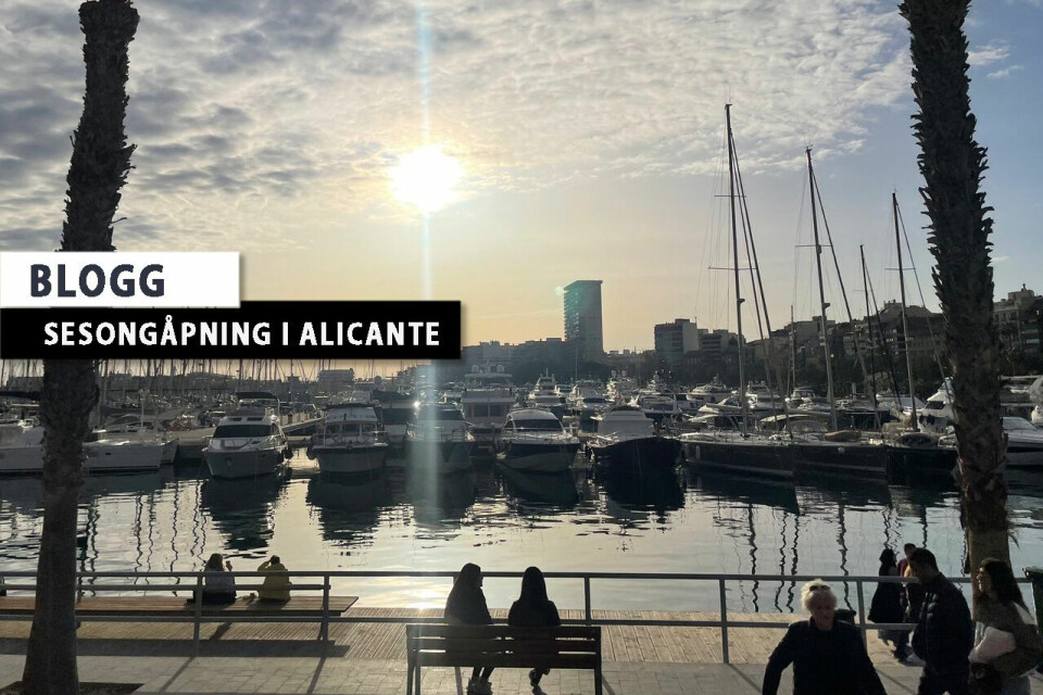 Plutselig var jeg med på løpefest i Alicante. (Foto: Privat) Plutselig var jeg med på løpefest i Alicante. (Foto: Privat)