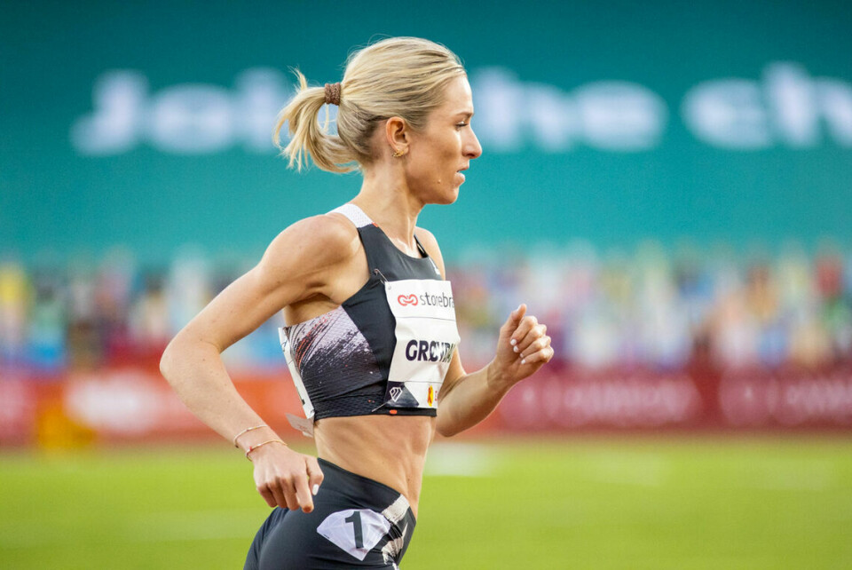 Nå kan du være med å stemme fram årets norske friidrettsutøvere Karoline Bjerkeli Grøvdal vil forsøke å slå Susanne Wigenes norske 5 km-rekord. (Foto: Sylvain Cavatz)