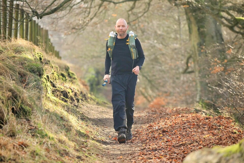 Leif Abrahamsen på 9. plass i Spine Race etter 108 timer i britisk fjellandskap Leif i Alston.jpg