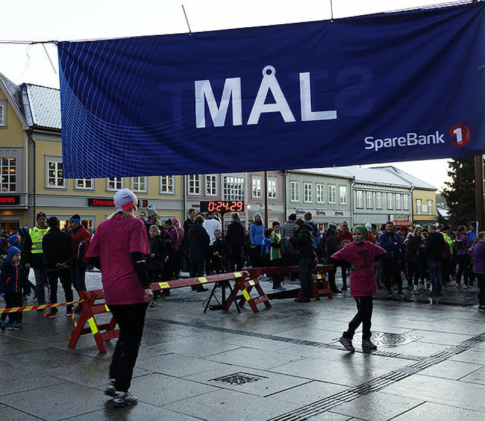 Nora Wold og August Flø vant Nyttårsløpet i Fredrikstad DSC4233.jpg