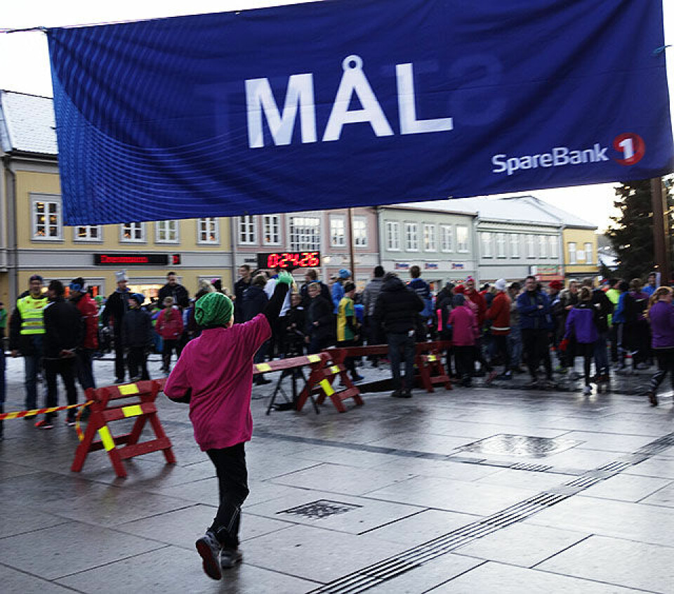 Nora Wold og August Flø vant Nyttårsløpet i Fredrikstad DSC4232.jpg