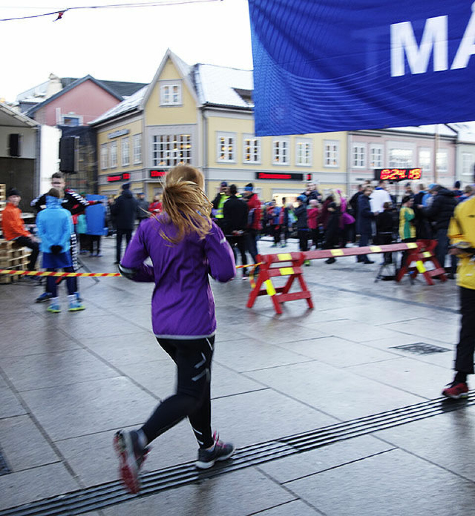 Nora Wold og August Flø vant Nyttårsløpet i Fredrikstad DSC4231.jpg