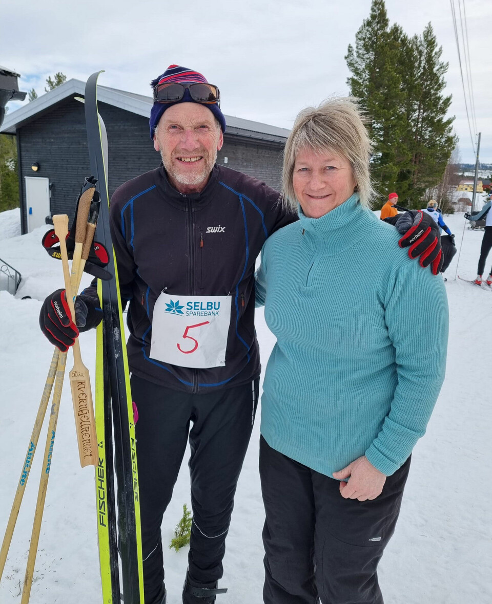 Det tradisjonsrike Kvernfjellrennet ble vunnet av Ulvang og Moen Egil-Gronseth.jpg