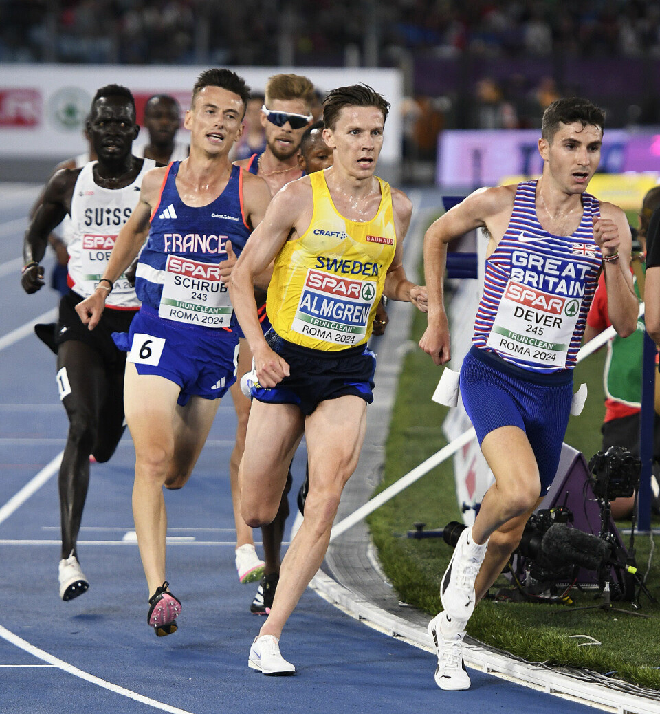 Andreas Almgren tapte i spurten, Dominic Lobalu tok EM-tittelen på 10.000 meter 10000A-en-runde-igjen_50D9698.jpg