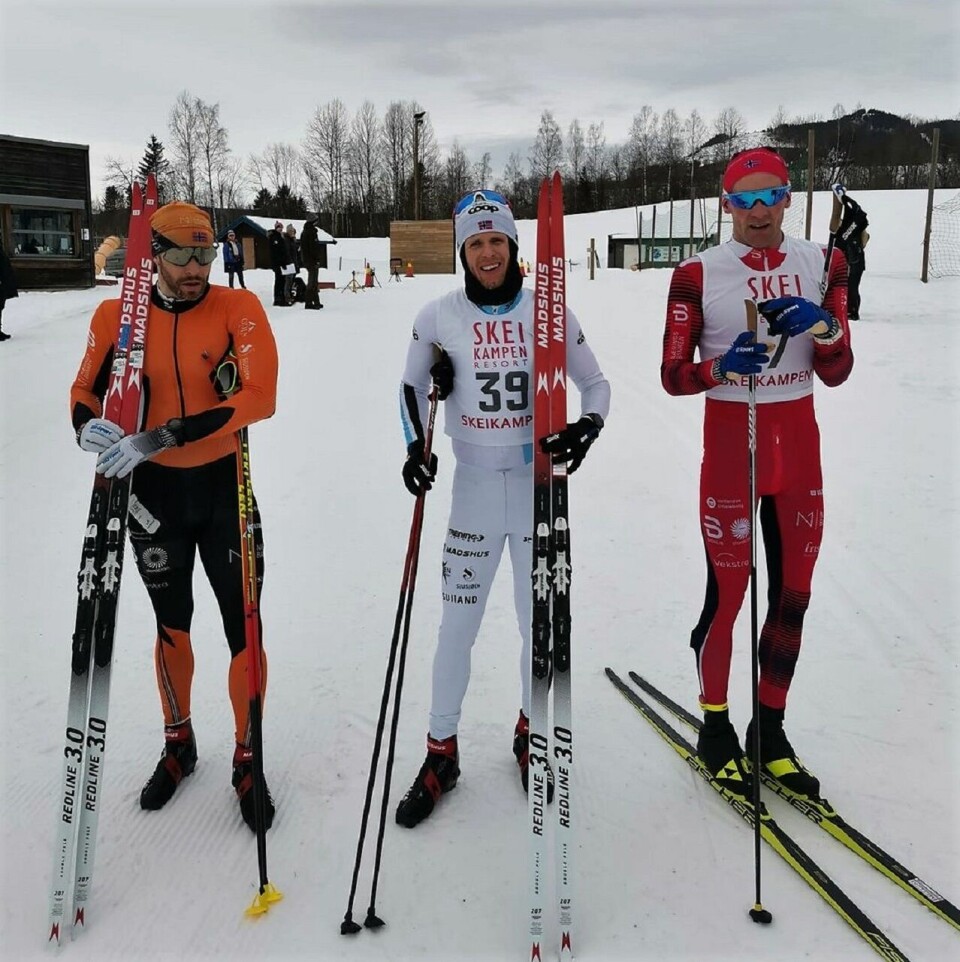 Petter Soleng Skinstad vant fotofinish i Kjølen hematt Tre beste menn.jpg
