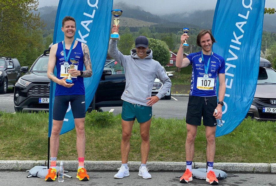 75 deltok i 2. utgave av Totenvikaløpet 3-beste-menn.jpg