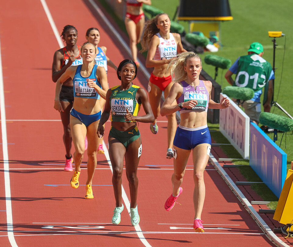 Hedda Hynne gjorde alt rett, men formen var 8 hundredeler for dårlig Heat_1_Målgang.jpg