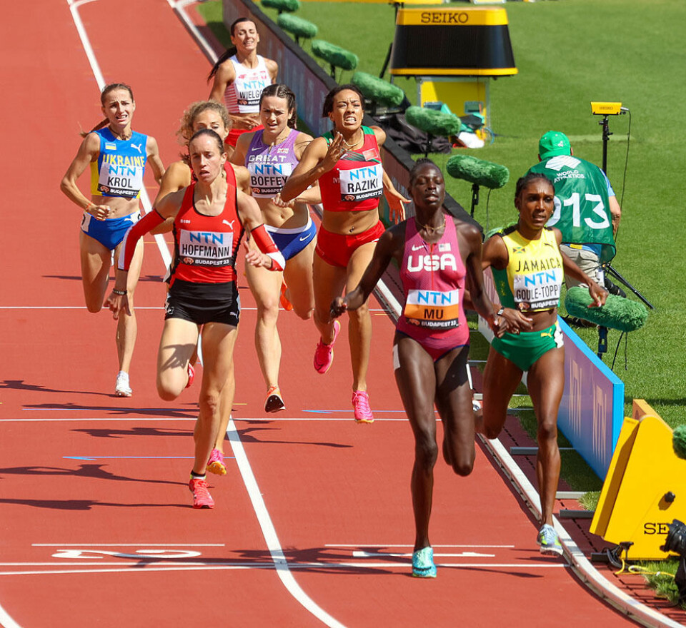 Hedda Hynne gjorde alt rett, men formen var 8 hundredeler for dårlig Heat_7_Målgang.jpg
