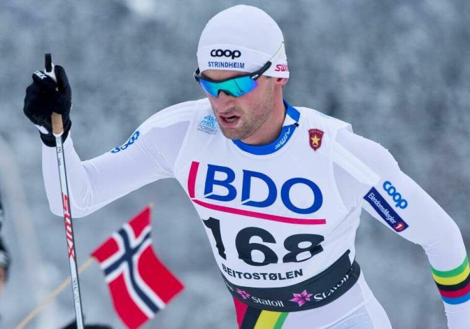 Petter Northug jr. debuterer i Birkebeinerrennet i morgen. (Foto: Geir Olsen) Petter Northug jr. debuterer i Birkebeinerrennet i morgen. (Foto: Geir Olsen)