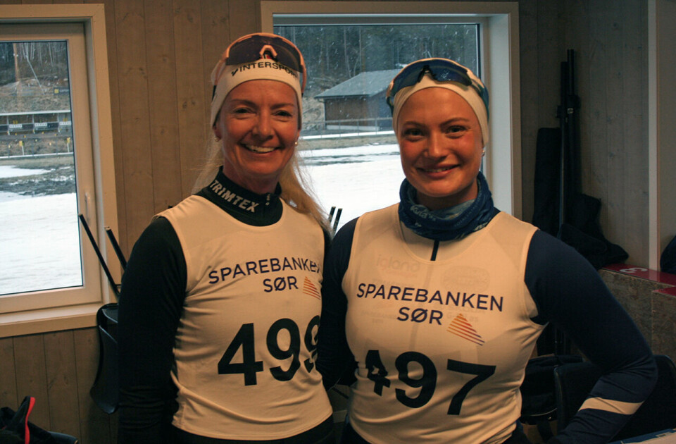 Skikarusellen i Agder avsluttet sesongen med lett snøvær IMG_2444.JPG