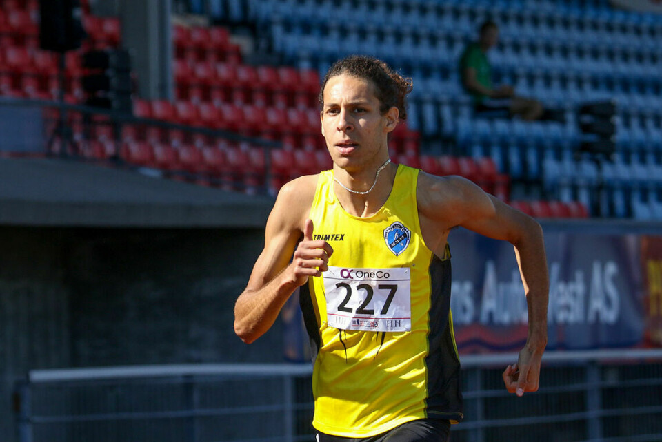 Historisk med fire norske menn på 5000 m i et Diamond League-løp Klar seier på 800 meter til Moa Abounnachat Bollerød. (Alle foto: Arne Dag Myking)