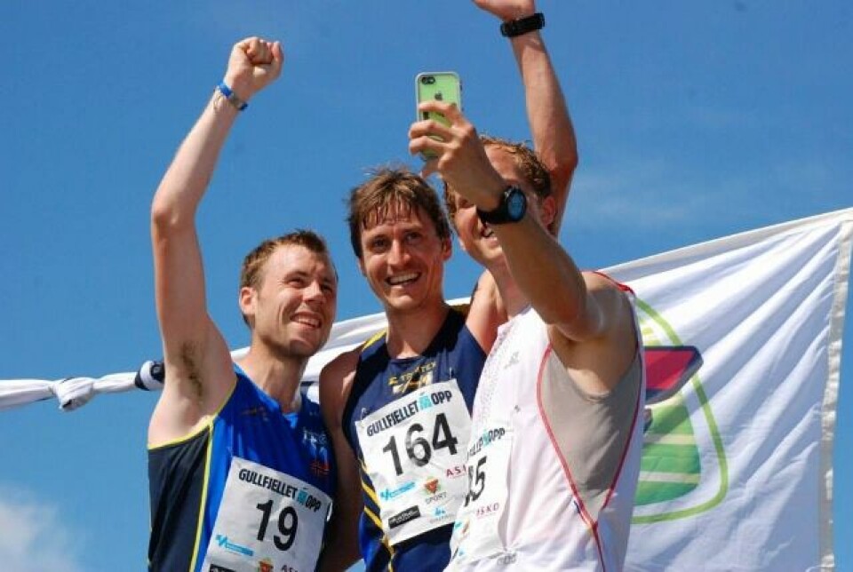 Kirsten Melkevik og Thorbjørn Ludvigsen vant Gullfjellet Opp Topp3_selfie (640x429)