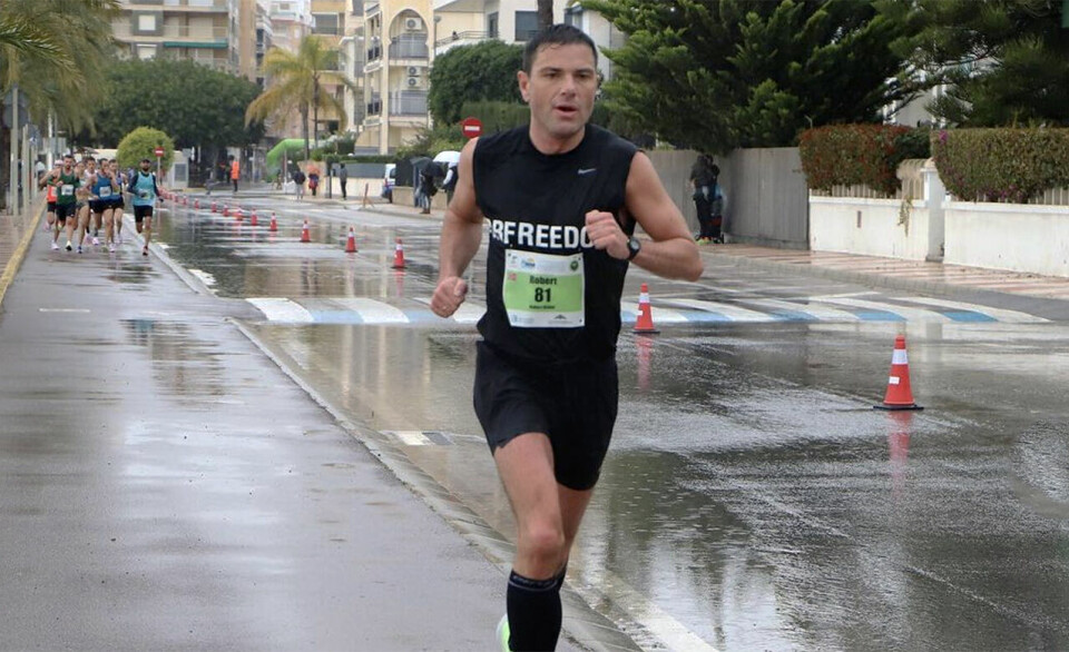 Robert Hisdal knuste 33 år gammel rekord på 1500 meter Robert Hisdal - Santa Pola.jpg