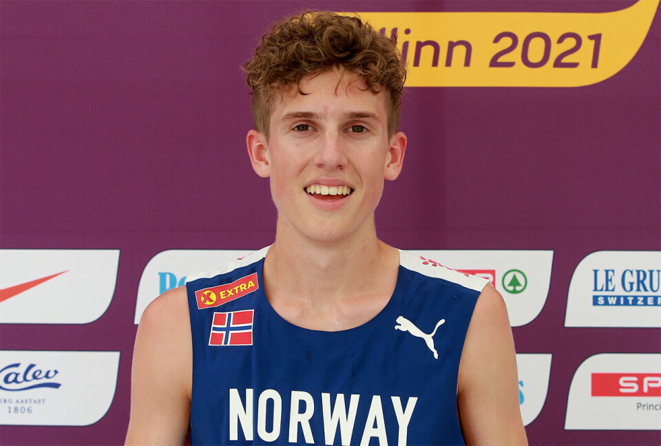 Andreas Fjeld Halvorsen tok Norges første medalje i U18-EM som går i Jerusalem. (Arkivfoto: Kjell Vigestad) Andreas Fjeld Halvorsen tok Norges første medalje i U18-EM som går i Jerusalem. (Arkivfoto: Kjell Vigestad)