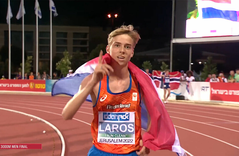 Klasseløp og EM-sølv til Andreas Fjeld Halvorsen på 3000 m 3000m-menn-Laros.jpg