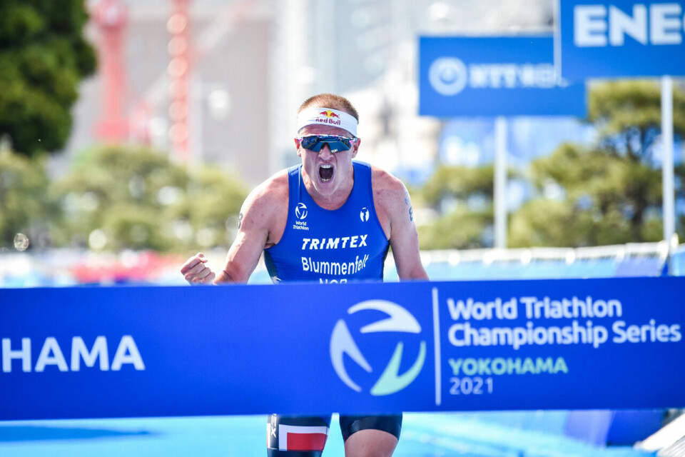 Kristian Blummenfelt ble nummer fem i lørdagens VM-serie i canadiske Montreal. (Foto: Tom-Arild Hansen). Kristian Blummenfelt ble nummer fem i lørdagens VM-serie i canadiske Montreal. (Foto: Tom-Arild Hansen).