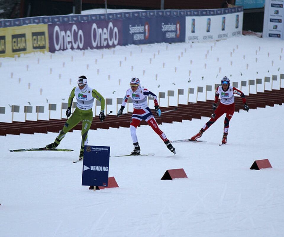Favorittene spurtvant skiathlon