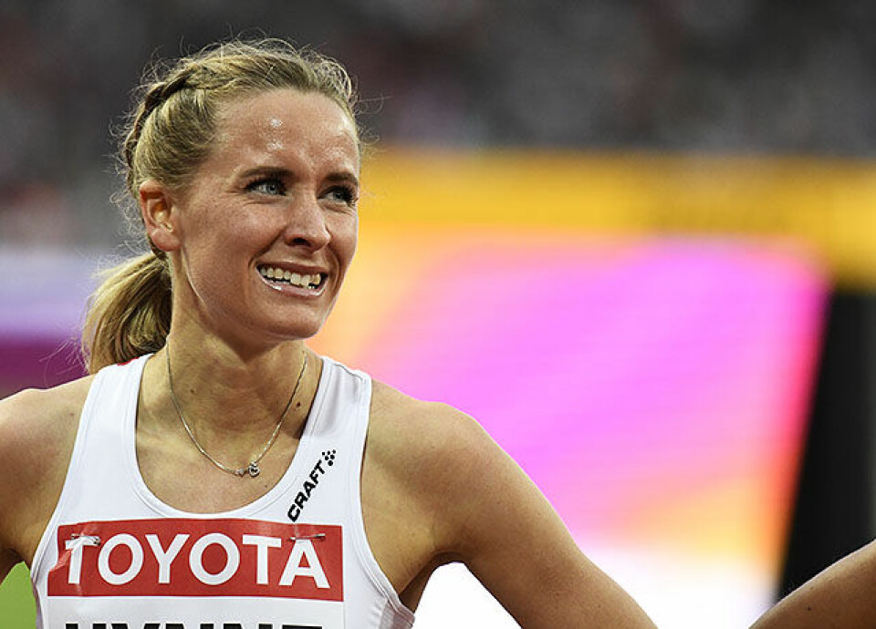 Hedda Hynne har mye å glede seg over - og enda mer å glede seg til - når hun nå reiser heim fra VM i London. (Foto: Bjørn Johannessen) Hedda Hynne har mye å glede seg over - og enda mer å glede seg til - når hun nå reiser heim fra VM i London. (Foto: Bjørn Johannessen)