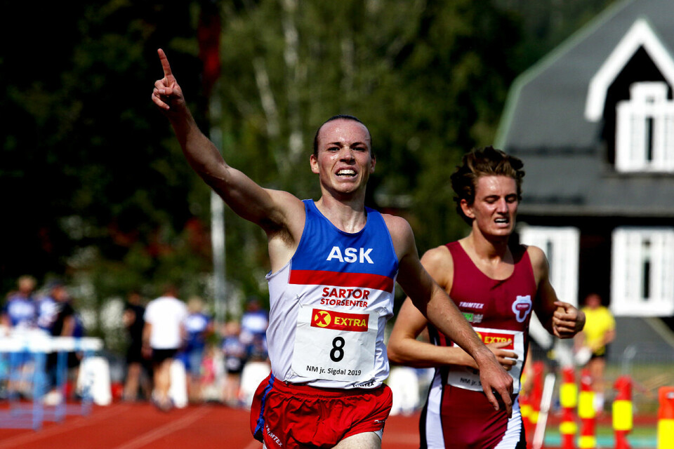 Marius Sørli kan markere seier på 5000 meter Marius Sørli kan markere seier på 5000 meter