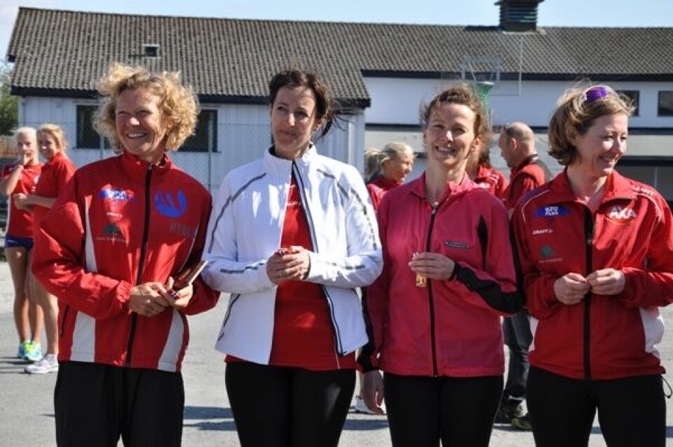 Gular vant Askstafetten