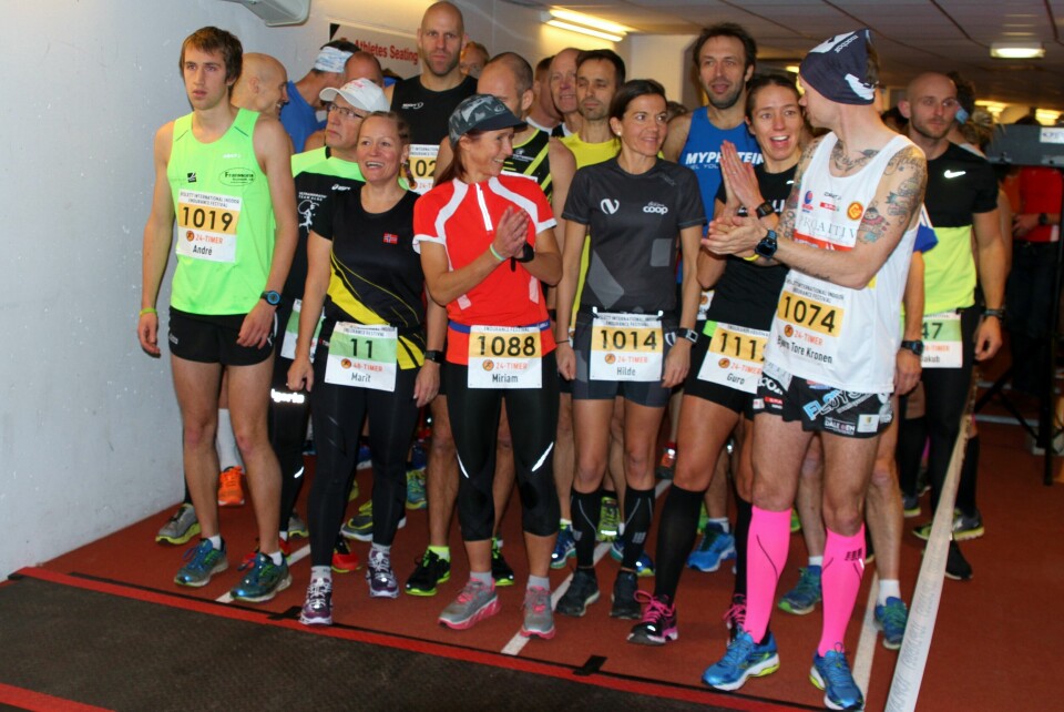 Fra starten i 2015 da et antall kvinnelige løpere ertet gutta med å plassere seg fremst i startfeltet, men Taranger klarte de ikke å presse bakover. (Foto: Olav Engen) Fra starten i 2015 da et antall kvinnelige løpere ertet gutta med å plassere seg fremst i startfeltet, men Taranger klarte de ikke å presse bakover. (Foto: Olav Engen)