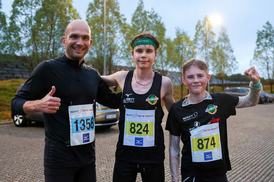 De tre beste menn på 5 km: Andreas Lervik, Christian Magnus Lothe Hitland og Even Veen Torkildsen. (Alle foto: Arne Dag Myking) De tre beste menn på 5 km: Andreas Lervik, Christian Magnus Lothe Hitland og Even Veen Torkildsen. (Alle foto: Arne Dag Myking)