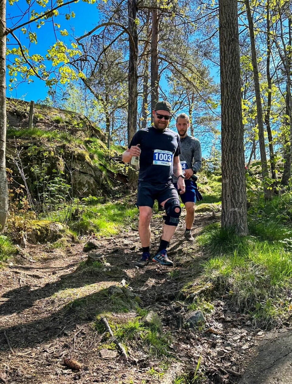 33 fullførte en av distansene i Leirfjell Ultra på Nøtterøy Nicolas-Ness-Turco-og-Halvor-Hammerstad.jpg