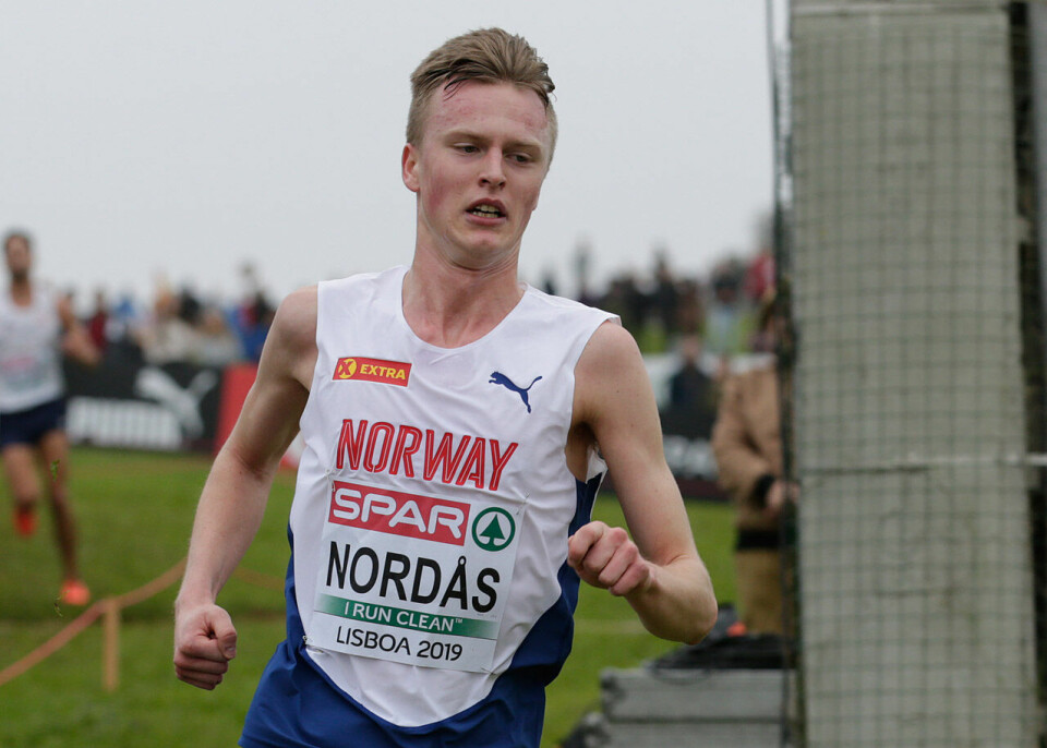 Narve Gilje Nordås ble beste norske U23-løper med 19. plass. (Foto: Per Inge Østmoen) Narve Gilje Nordås ble beste norske U23-løper med 19. plass. (Foto: Per Inge Østmoen)