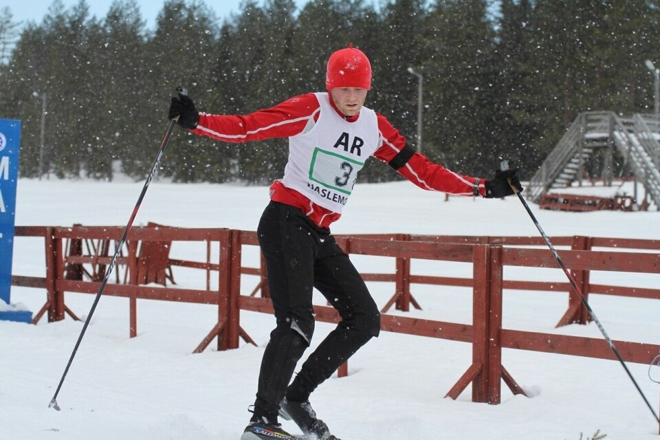 Virtuelt comeback for Tour de ski Elverum Karl Åge Harviken 2013.JPG