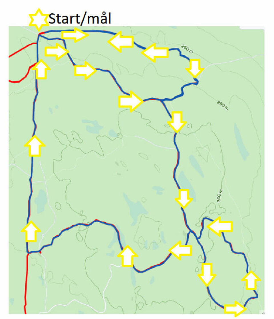 Virtuelt comeback for Tour de ski Elverum Svartholtet klassisk.png