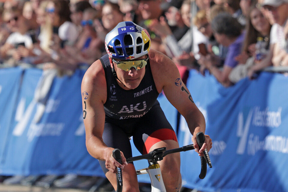 Kristian Blummenfelt tok en andreplass i kortdistanse under Bergen World Cup Triathlon i august i år, etter å ha satset mest på Ironman/langdistanse denne sesongen. (Foto: Arne Dag Myking) Kristian Blummenfelt tok en andreplass i kortdistanse under Bergen World Cup Triathlon i august i år, etter å ha satset mest på Ironman/langdistanse denne sesongen. (Foto: Arne Dag Myking)