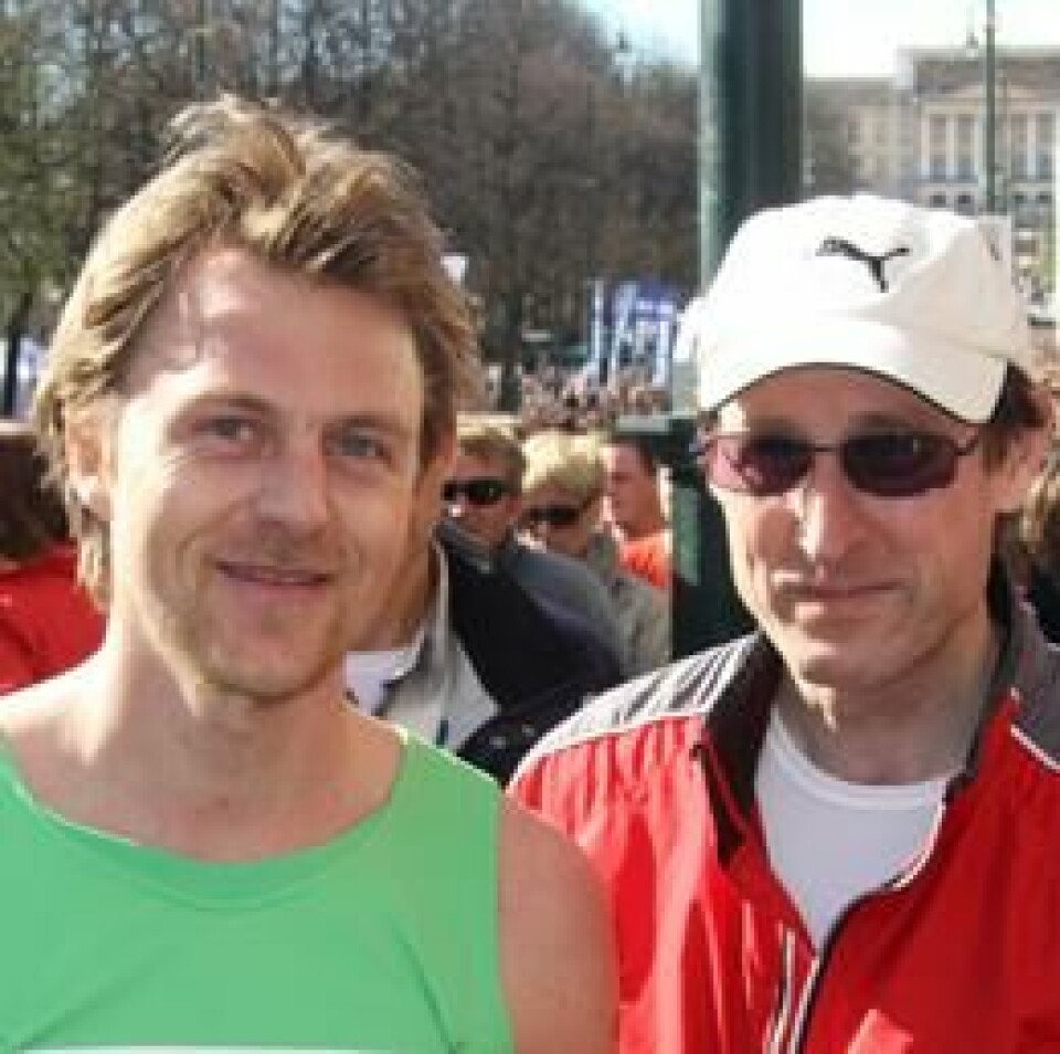 Thomassen foran Rinvold i Gå-Joggen Rune_Thomassen_Reinert_Rinvold_cropped_261x259