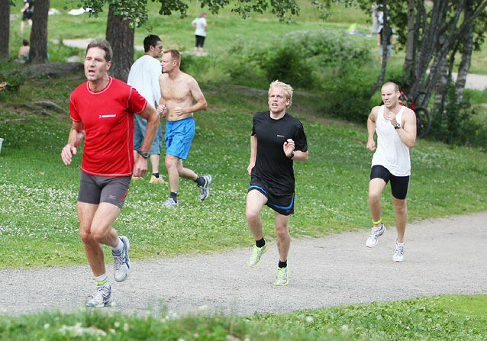 Kan vi minske smitterisikoen ved å unngå hardtrening? Foto: Kjell Vigestad