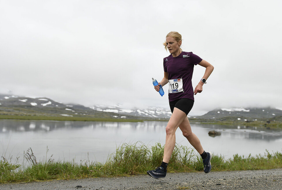 Håkon Urdal og Audhild Hestad vant kortløypa i Rallarvegsløpet 50D9267-mong.jpg