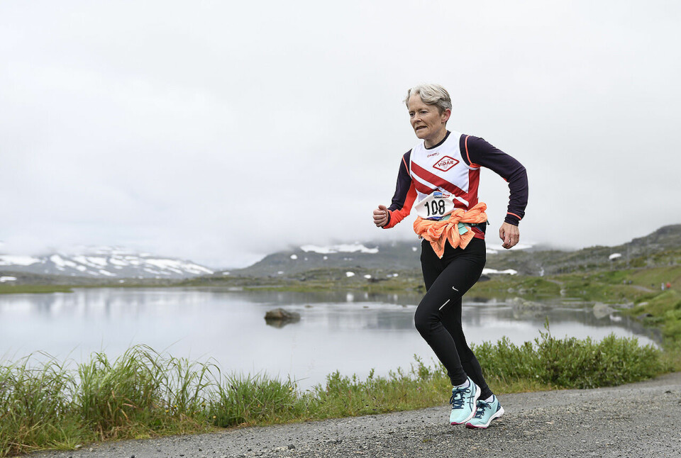 Håkon Urdal og Audhild Hestad vant kortløypa i Rallarvegsløpet 50D9358-monsen.jpg