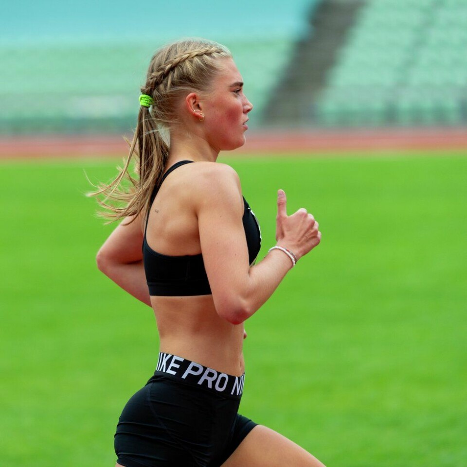 Sterke startfelt i NM terrengløp lange løyper i Skien i dag Bislett - KS 1500m - Andrea Modin ENGESÆTH