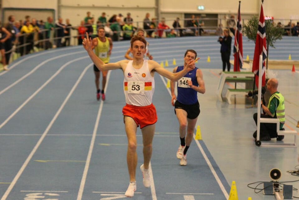 Fleire av dei store stjernene stiller til start i Ulsteinvik Marius Vedvik jubler over gull nummer 2