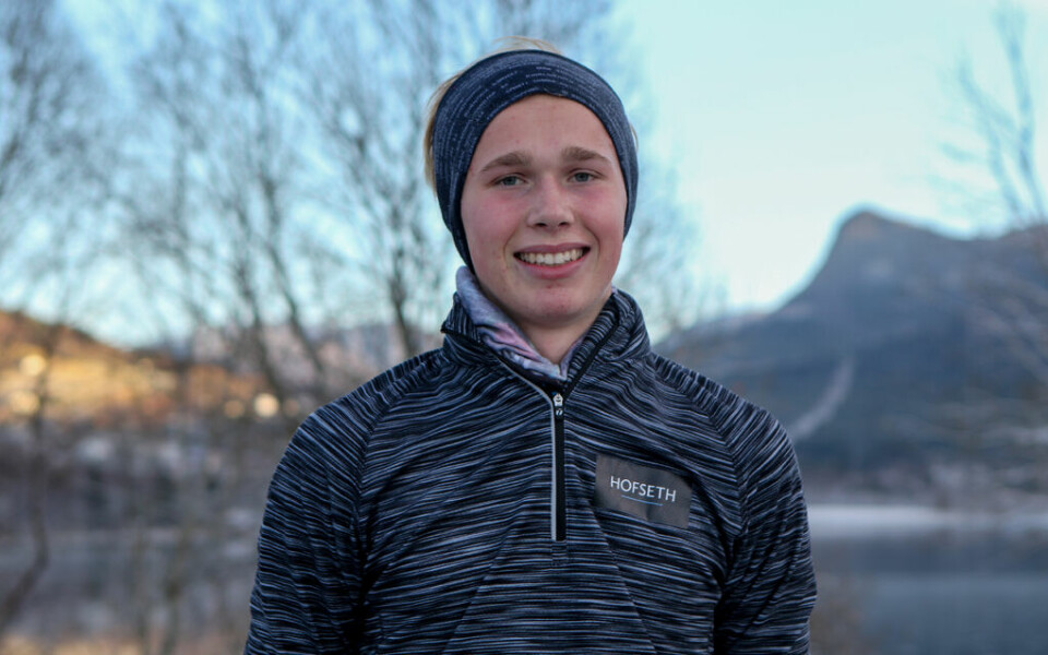 Håkon Stavik med ny løyperekord med tiden 19.01. Foto: Martin Hauge-Nilsen Håkon Stavik med ny løyperekord på tiden 19.01. Foto: Martin Hauge-Nilsen